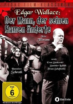 DVD-Cover: "Der Mann, der seinen Namen nderte"; mit freundlicher Genehmigung von Pidax-Film, welche die Produktion Mitte November 2015