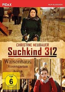 "Suchkind 312": Abbildung DVD-Cover mit freundlicher Genehmigung  von Pidax-Film, welche die Produktion Ende Februar 2021 auf DVD herausbrachte