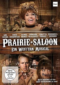 "Prairie-Saloon": Abbildung DVD-Cover mit freundlicher Genehmigung von "Pidax Film", welche das Westen-Musical Anfang Mai 2024 auf DVD herausbrachte.