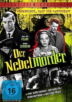  "Der Nebelmörder": DVD-Cover mit freundlicher Genehmigung von Pidax-Film, welche die Produktion Mitte Dezember 2012 auf DVD herausbrachte.