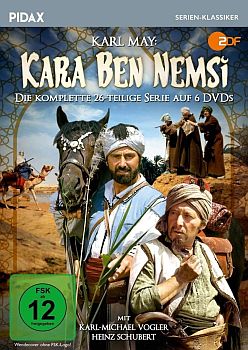 "Kara Ben Nemsi Effendi": Abbildung DVD-Cover mit freundlicher Genehmigung von Pidax-Film, welche die Serie Anfang August 2018 auf DVD herausbrachte.