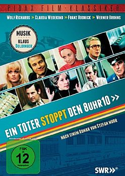 "Ein Toter stoppt den 8 Uhr 10": Abbildung DVD-Cover mit freundlicher Genehmigung von Pidax-Film, welche den Krimi am 17. August 2012 auf DVD herausbrachte.