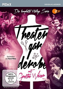 "Theatergarderobe": Abbildung DVD-Cover mit freundlicher Genehmigung von Pidax-Film, welche die Serie Anfang März 2016 auf DVD herausbrachte