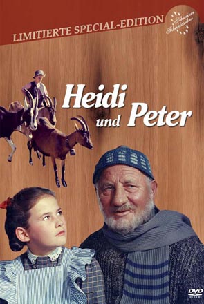 DVD-Cover "Heidi und Peter" mit freundlicher Genehmigung von Peter Gassmann (Praesens-Film AG, Zürich); Copyright Praesens-Film AG