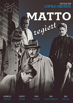 Filmplakat zu "Matto regiert" (1947); Quelle: cyranos.ch bzw. Archiv "Praesens-Film AG", Zürich; mit freundlicher Genehmigung von Peter Gassmann (Praesens-Film AG, Zürich); Copyright Praesens-Film AG 