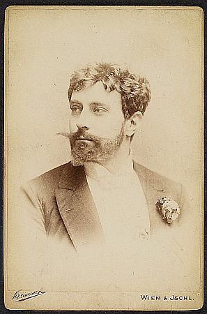 Zivilportrait von Rudolf del Zopp, fotografiert um 1890 von Rudolf Krziwanek (18431905); Quelle: theatermuseum.at; Inv. Nr.: FS_PK256994alt; Copyright KHM-Museumsverband; Lizenz: CC BY-NC-SA 4.0