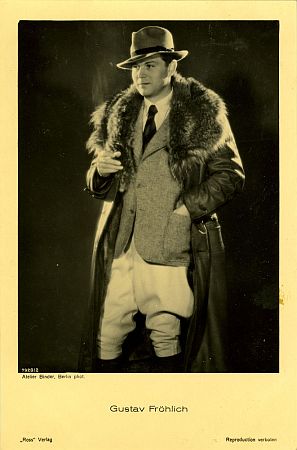 Gustav Fröhlich: Urheber: Alexander Binder (1888–1929); Quelle: virtual-history.com; Ross-Karte 7928/2; Lizenz: gemeinfrei