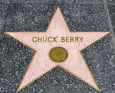 "Stern" f�r Chuck Berry auf dem "Hollywood�Walk�of�Fame"; Urheber des Fotos; Dietmar Rabich (www.rabich.de); Lizenz: CC�BY-SA�4.0; Quelle: Wikimedia Commons�