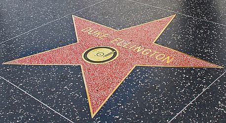 "Stern" f�r Duke Ellington auf dem "Hollywood Walk of Fame"; Urheber des Fotos: Antoine Taveneaux; Lizenzz: CC BY-SA 3.0; Quelle: Wikimedia Commons