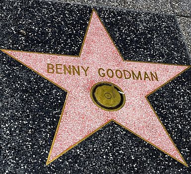"Stern" f�r Benny Goodman auf dem "Hollywood Walk of Fame"; Urheber des Fotos: Copyright Dietmar Rabich; Lizenz: CC BY-SA 4.0; Quelle: Wikimedia Commons