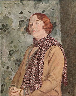 Bildnis von Claire Waldoff in den 1920er Jahren, geschaffen von Emil Orlik (18701932); Quelle: Wikimedia Commons von digi.ub.uni-heidelberg.de; Lizenz; gemeinfrei