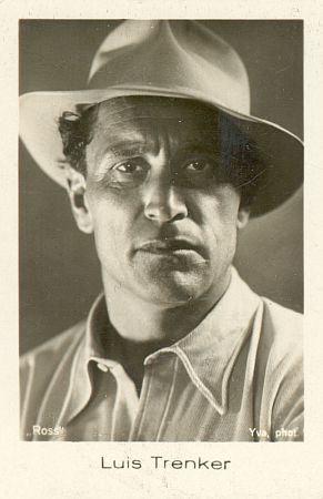 Luis Trenker, fotografiert von Yva (Else Ernestine Neulnder-Simon) (19001942); Quelle: virtual-histry.com; Lizenz: gemeinfrei