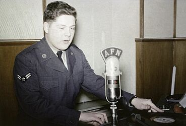 Bill Ramsey 1954, "Chief Producer AFN Frankfurt"