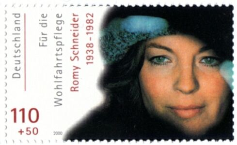 Wohlfahrtsbriefmarke 2000: Romy Schneider
