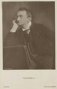 Hugo Döblin vor 1929; Urheber: Alexander Binder (1888–1929); Quelle: www.cyranos.ch: Lizenz: gemeinfrei