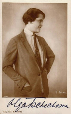 Olga Tschechowa vor 1929; Urheber bzw. Nutzungsrechtinhaber: Alexander Binder (18881929); Quelle: www.cyranos.ch