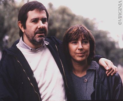Gerd Baltus in den 1980er Jahren mit Ehefrau Brigitte Rohkohl; Copyright Virginia Shue