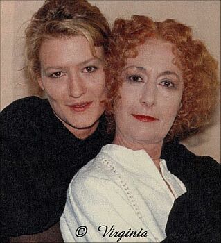 Rosemarie Fendel und Tochter Suzanne von Borsody; Copyright Virginia Shue