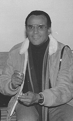 Harry Belafonte 1985; Copyright Inge Kutt