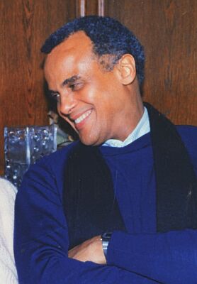 Harry Belafonte 1988; Copyright Inge Kutt