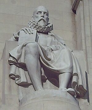 Cervantes-Denkmal in Madrid