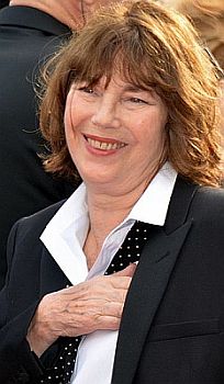 Jane Birkin im Mai 2016 bei den "Internationalen Filmfestspielen von Cannes"; Urheber: Georges Biard;  Lizenz CC-BY-SA 3.0; Quelle: Wikimedia Commons