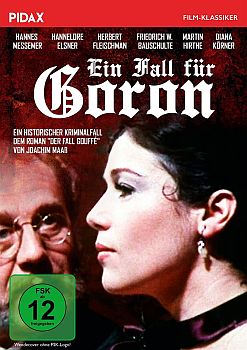 "Ein Fall f�r Goron": Abbildung DVD-Cover mit freundlicher Genehmigung von Pidax-Film, welche den Krimi am 13.08.2021 auf DVD herausbrachte.