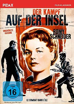 "Der Kampf auf der Insel": Abbildung DVD-Cover mit freundlicher Genehmigung von Pidax-Film, welche die Produktion Ende Oktober 2016 auf DVD herausbrachte.