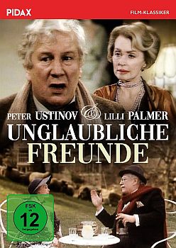 "Unglaubliche Freunde": Abbildung DVD-Cover mit freundlicher Genehmigung von Pidax-Film, welche die Kom�die am 24.September 2021 auf DVD herausbrachte.