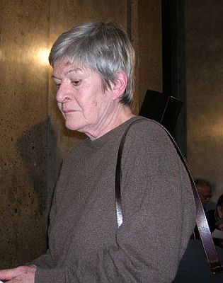 Elisabeth Orth am 26. Januar 2007 im "sterreichischen Theatermuseum" anlsslich der Veranstaltung "Knig Ottokars Glück und Ende 19552005, Eine Gegenüberstellung"; Urheber: Andrea Schaufler; Lizenz: CC BY-SA 3.0; Quelle: Wikimedia Commons