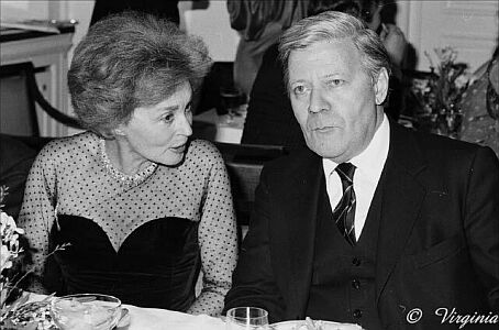 Lilli Palmer und Helmut Schmidt