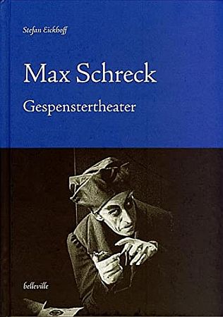 Abbildung Buchcover der Verffentlichung "Max SchreckGespenstertheater" von Stefan Eickhoff; mit freundlicher Genehmigung des "belleville-Verlags"