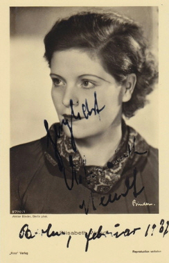Elisabeth Wendt fotografiert von Alexander Binder (1888  1929); Quelle: www.cyranos.ch