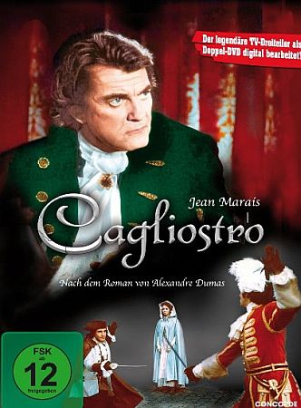 Abbildung DVD-Cover "Cagliostro" (erschienen April 2007) mit freundlicher Genehmigung von "Concorde Home Entertainment"; Copyright Concorde Home Entertainment
