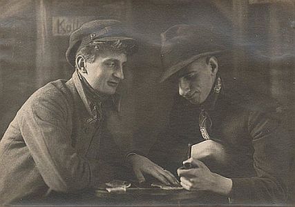Felix Bressart (links) und Walter Lichtenstein/Walter Limot (19021984); Foto zur Verfgung gestellt AndrLimot; Copyrigt Limot