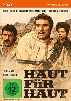 "Haut fr Haut": Abbildung DVD-Cover mit freundlicher Genehmigung von Pidax Film, welche das Western-Abenteuer Mitte Oktober 2025 auf DVD herausbrachte