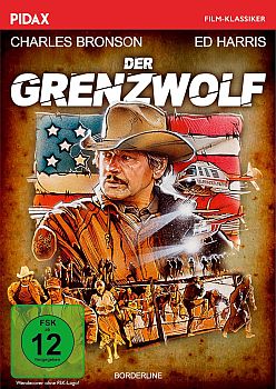 "Der Grenzwolf": Abbildung DVD-Cover mit freundlicher Genehmigung von Pidax Film, welche den Action-Film am 07.08.2025 auf DVD herausbrachte.