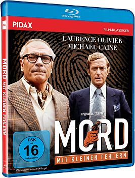 "Mord mit kleinen Fehlern": Abbildung DVD-Cover mit freundlicher Genehmigung von Pidax-Film, welche den Krimi erneut am 12. September 2024 auf DVD herausbrachte.