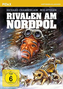 "Rivalen am Nordpol": Abbildung DVD-Cover mit freundlicher Genehmigung von Pidax Film, welche die Produktion am 10. Oktober 2024 auf DVD herausbrachte