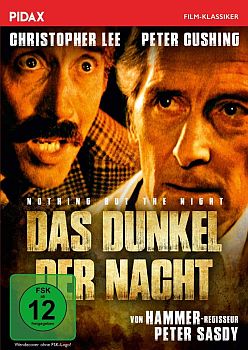 "Das Dunkel der Nacht": Abbildung DVD-Cover mit freundlicher Genehmigung von Pidax-Film, welche Grusel-Thriller Anfang Mai 2020 auf DVD herausbrachte.