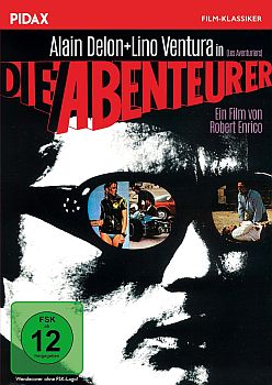 "Die Abenteurer": Abbildung DVD-Cover mit freundlicher Genehmigung von Pidax Film, welche die Produktion am 25.06.2026 auf DVD herausbrachte