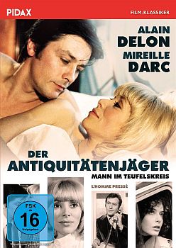 "Der Antiquittenjger": Abbildung DVD-Cover mit freundlicher Genehmigung von Pidax-Film, welche die Literaturverfilmung Ende August 2020 auf  DVD herausbrachte