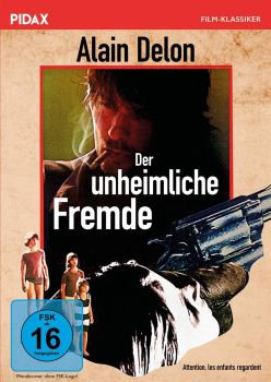 "Der unheimliche Fremde": Abbildung DVD-Cover mit freundlicher Genehmigung von Pidax-Film, welche das Filmdrama Ende Mrz 2021 auf DVD herausbrachte