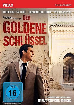 "Der goldene Schlssel": Abbildung DVD-Cover mit freundlicher Genehmigung von Pidax-Film, welche den Thriller am 13.Oktober 2023 auf DVD herausbrachte