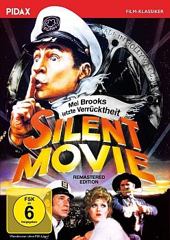 "Silent Movie": Abbildung DVD-Cover mit freundlicher Genehmigung  von Pidax-Film, welche die Produktion Ende November 2018 als Remastered Edition auf DVD herausbrachte.