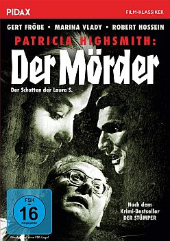 "Der Mrder": Abbildung DVD-Cover mit freundlicher Genehmigung von Pidax-Film, welche den Krimi im Juni 2020 auf DVD herausbrachte.