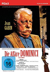 "Die Affre Dominici": Abbildung DVD-Cover mit freundlicher Genehmigung von Pidax-Film, welche den Krimi Anfang März 2017 auf DVD herausbrachte.