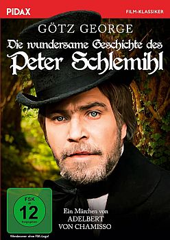 "Die wundersame Geschichte des Peter Schlemihl": Abbildung DVD-Cover mit freundlicher Genehmigung von Pidax-Film, welche die Mrchenverfilmung Mitte September 2025 auf DVD herausbrachte