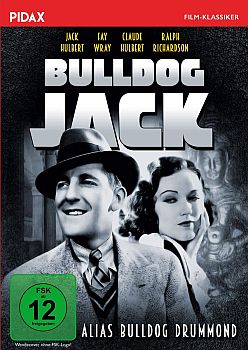 "Bulldog Jack": Abbildung DVD-Cover mit freundlicher Genehmigung von Pidax-Film, welche den KrimiMitte Juli 2020 auf DVD herausbrachte
