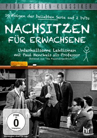 DVD-Cover: Nachsitzen fr Erwachsene; Abbildung DVD-Cover mit freundlicher Genehmigung von "Pidax film"